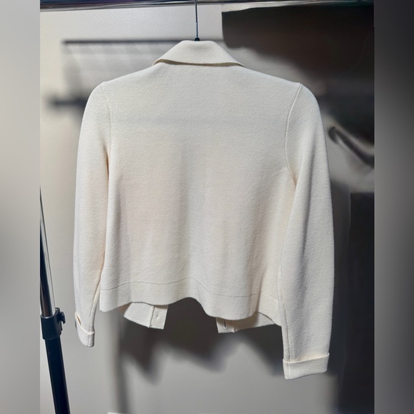 Sezane Betty Cardigan Ecru - Picture 2 of 6